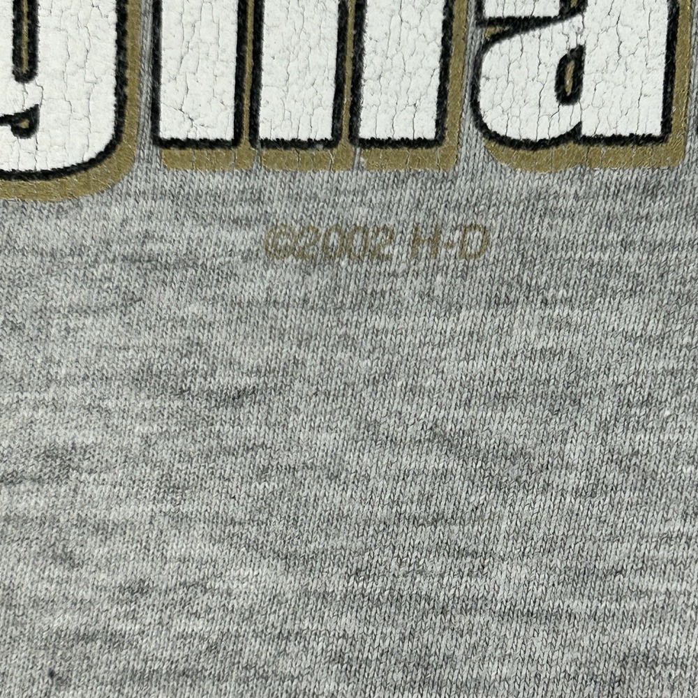 Vtg Harley Davidson T-Shirt Size XL Gray Mother Road Kingman AZ 2002 Made in USA - Picture 3 of 10